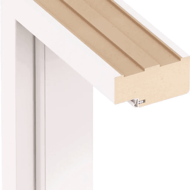 Komplet drzwi + ościeżnica Norma Decor 1 Lewe 80 cm Przylgowe z podcięciem wentylacyjnym, 100054344, 100054242, Invado