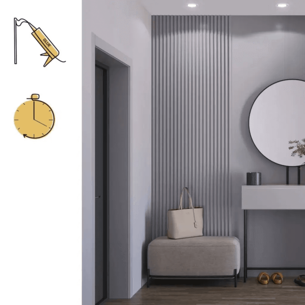 Panel lamelowy Mesh Touch M 160, 6075095, Vilo