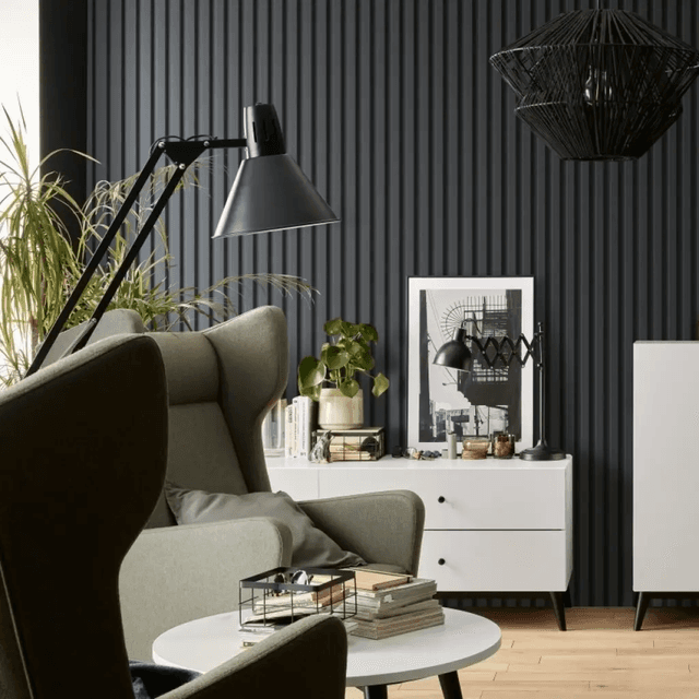 Lamele Panel Linerio Lamele L-Line Anthracite 6054509, VOX