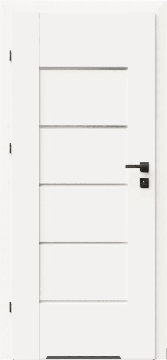 Drzwi DRE Lumio 9 przylgowe lewe 80cm WC z podcięciem wentylacyjnym, DRE 400011061, DRE