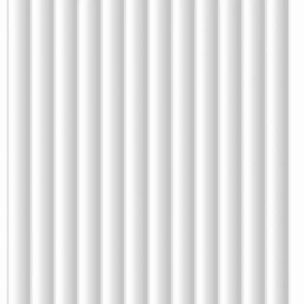 Lamele Panel Linerio XS-Line Wave White 60658, 6065811, VOX