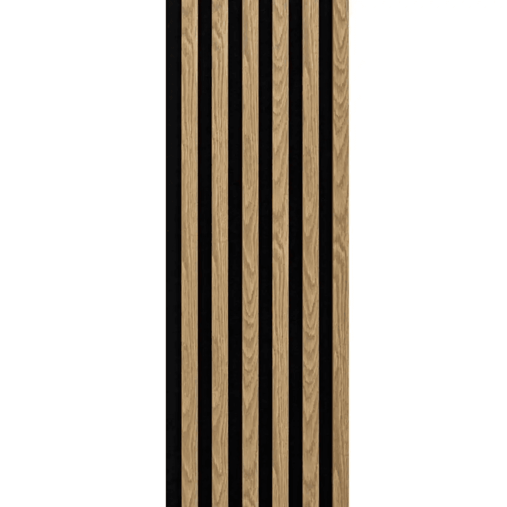 Lamele Panel lamelowy na filcu dąb jasny 2700 x 308 mm, 53615641103, Marbet Design