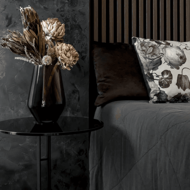 Lamele Panel lamelowy na filcu dąb ciemny 2700 x 408 mm, 53615642104, Marbet Design