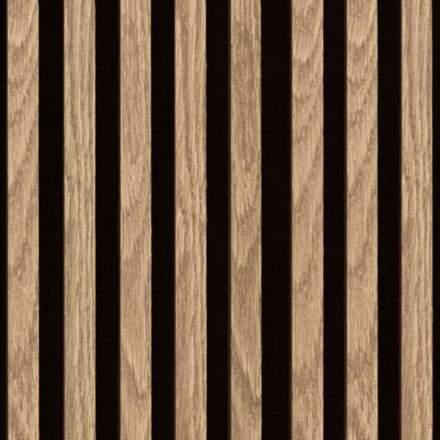 Lamele Panel lamelowy na filcu dąb jasny 2700 x 408 mm, 53615642103, Marbet Design