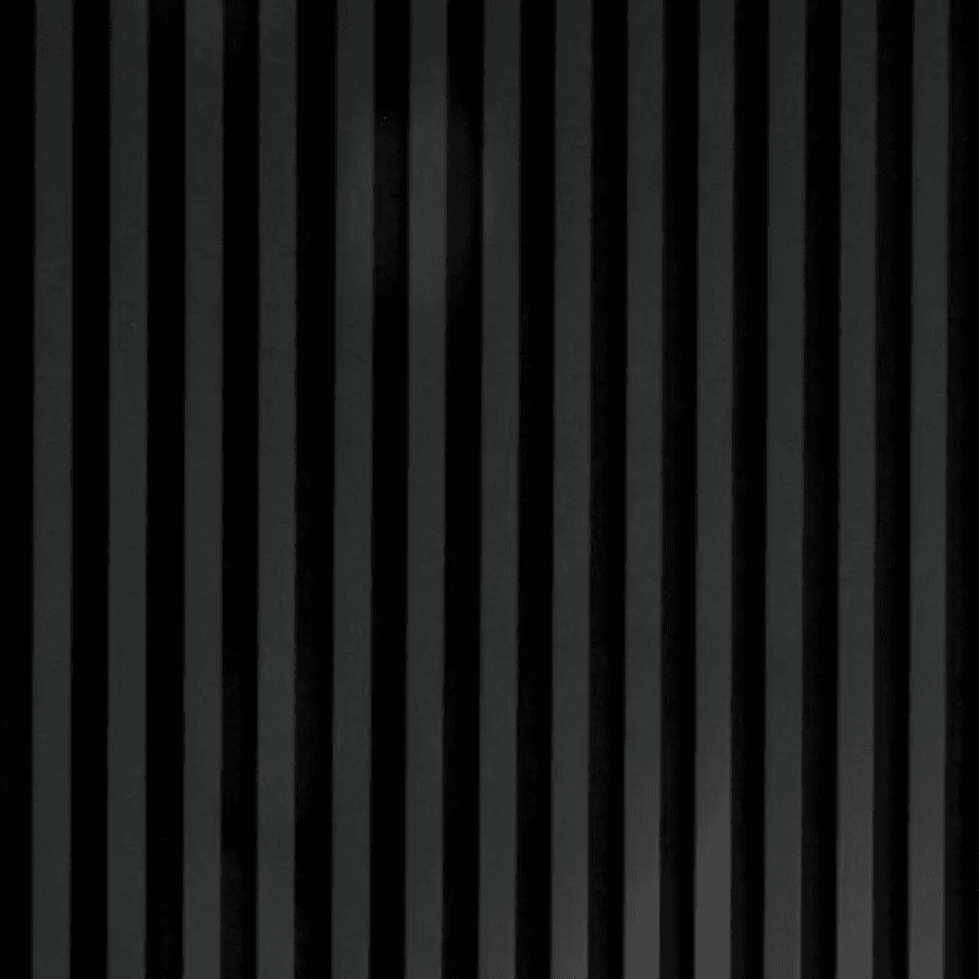 Lamele Panel lamelowy na filcu czarny mat 2700 x 408 mm, 53615642101, Marbet Design