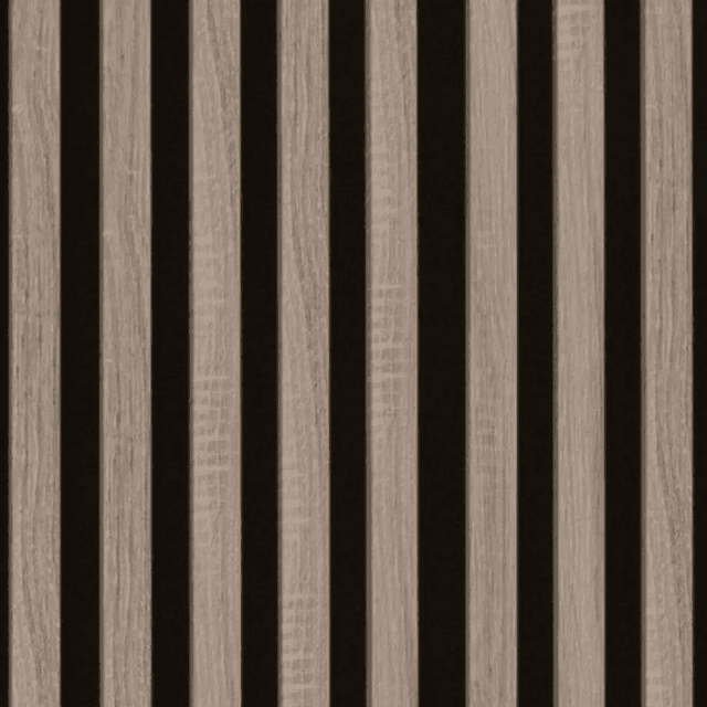 Lamele Panel lamelowy na filcu dąb sonoma 2700 x 408 mm, 53615642102, Marbet Design