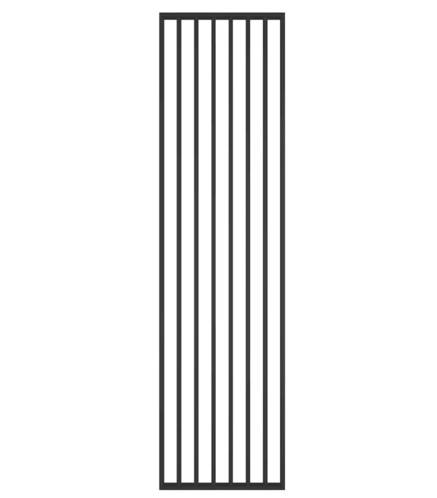 Lamele Ścianka lamelowa Woodwall Czarna, 33610329003, Marbet Design