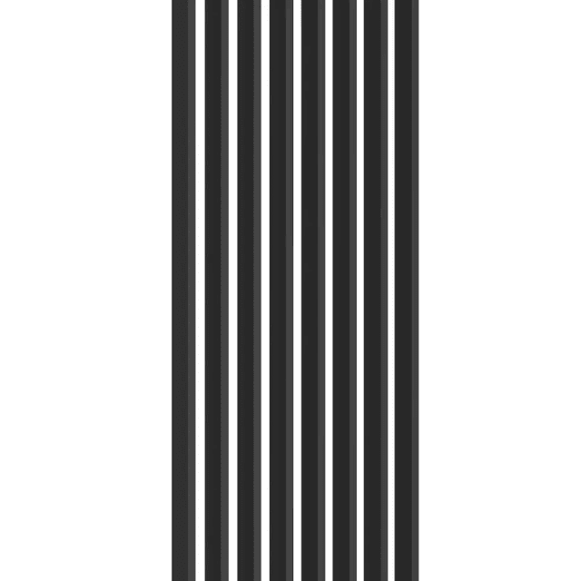 Lamele Ścianka lamelowa Woodwall Czarna, 33610329003, Marbet Design