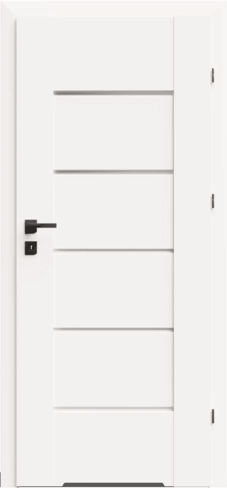 Drzwi DRE Lumio 9 przylgowe prawe 70cm WC z podcięciem wentylacyjnym, DRE 400011058, DRE