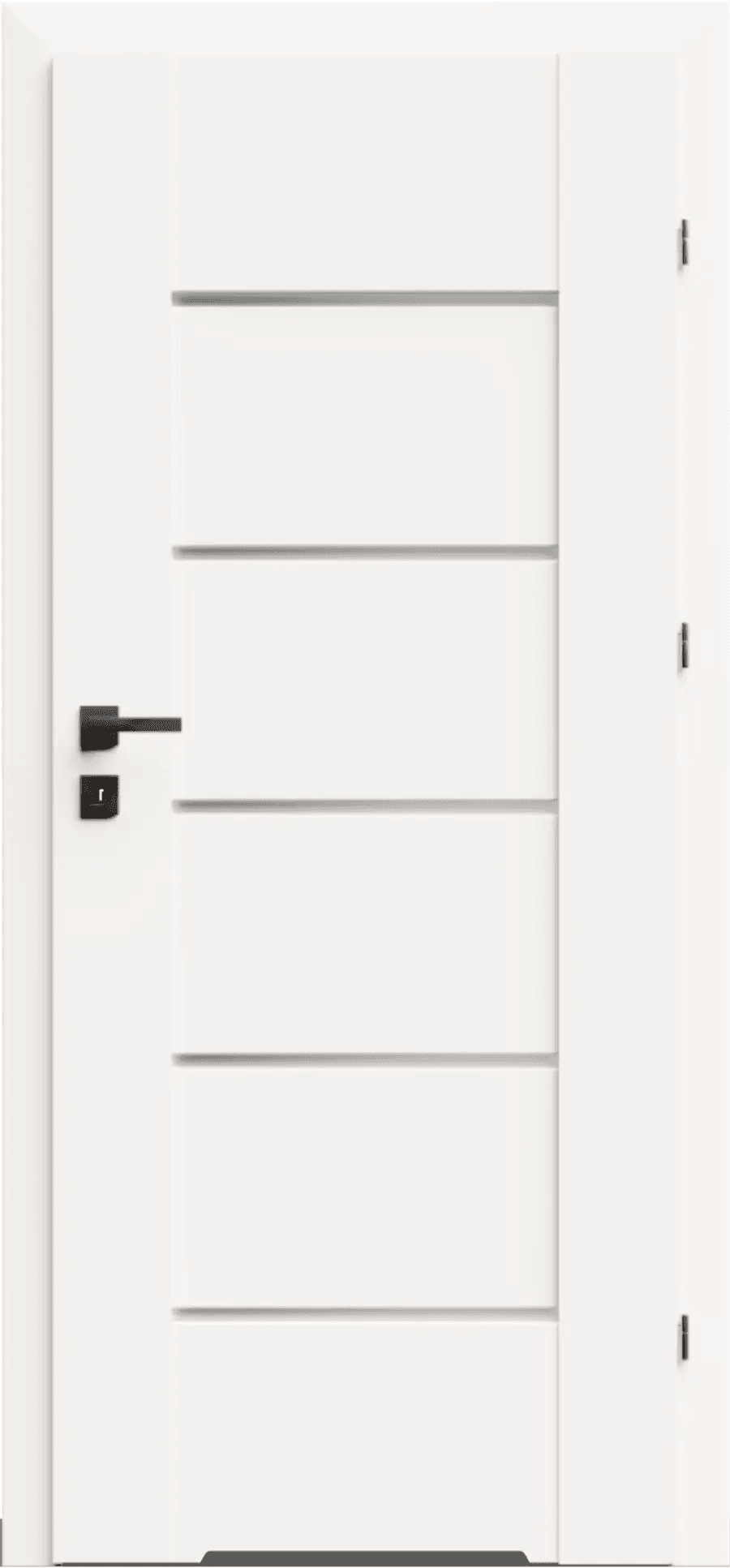 Drzwi DRE Lumio 1 przylgowe prawe 80cm WC z podcięciem wentylacyjnym, DRE 400011052, DRE