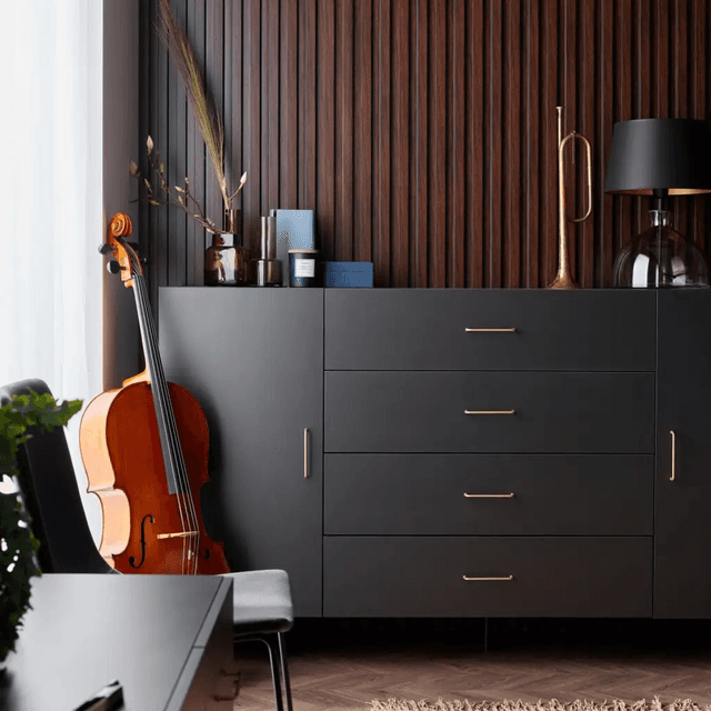 Lamele Panel Linerio M-Line Chocolate 3026170, VOX