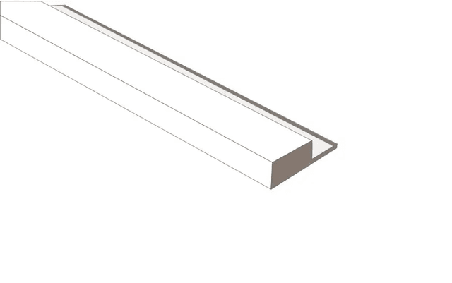 Listwa startowa Biała Lewa M, 120034195, AGT