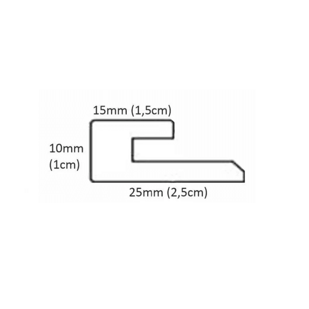 Listwa startowa Kaszmir Sahara Cream 3019 Lewa S, 120041161, AGT