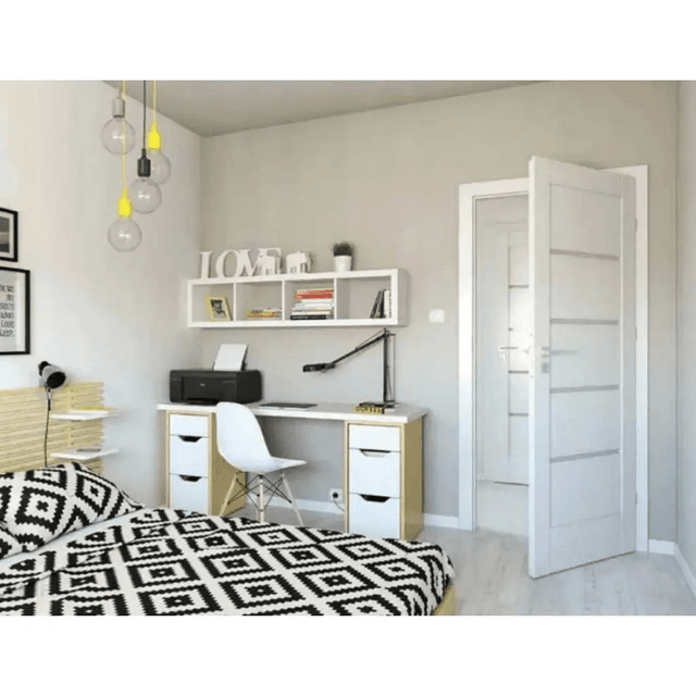 Drzwi Porta Verte Home G.0 lewe 80cm przylgowe, SPWHG00L08DBI0SZ3KA000, PORTA