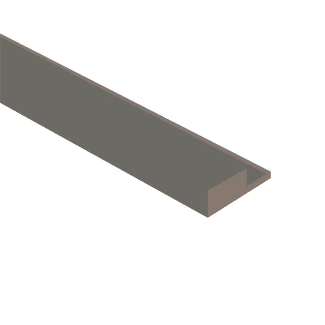 Listwa startowa Matt Soft Touch Storm Grey 726 Lewa M, 120031913, AGT