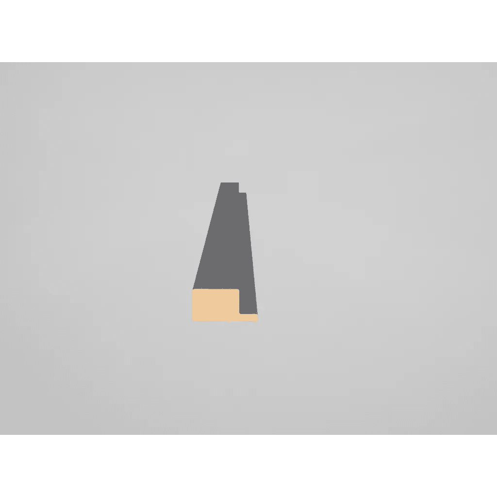 Listwa startowa Matt Soft Touch Storm Grey 726 Lewa M, 120031913, AGT