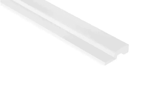 Zakończenie lameli Lamele M Medio Listwa Prawa Biała L0201R, Mardom Decor