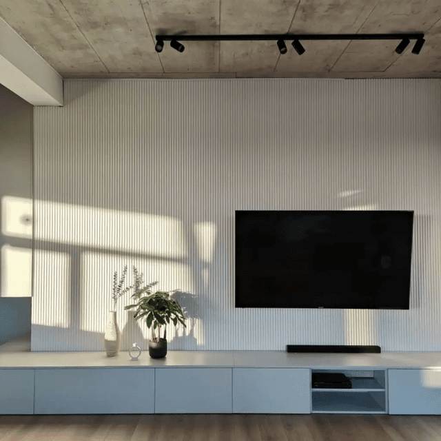 Zakończenie lameli Lamele S Stretto Listwa Prawa Biała L0101R, Mardom Decor