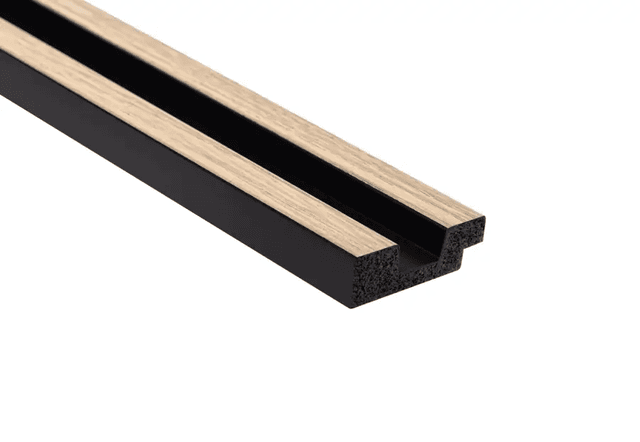 Zakończenie lameli Lamele S Stretto Listwa Lewa Dąb Jasny L0102L, Mardom Decor