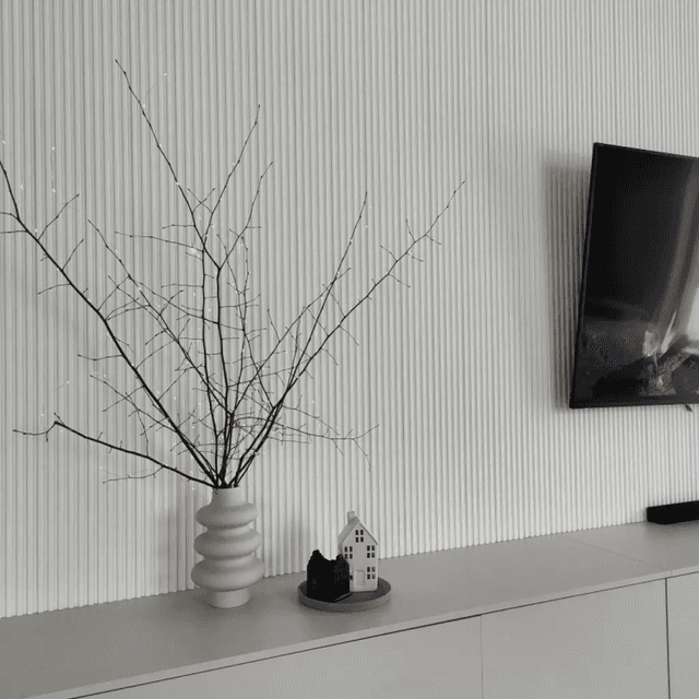 Zakończenie lameli Lamele S Stretto Listwa Lewa Biała L0101L, Mardom Decor