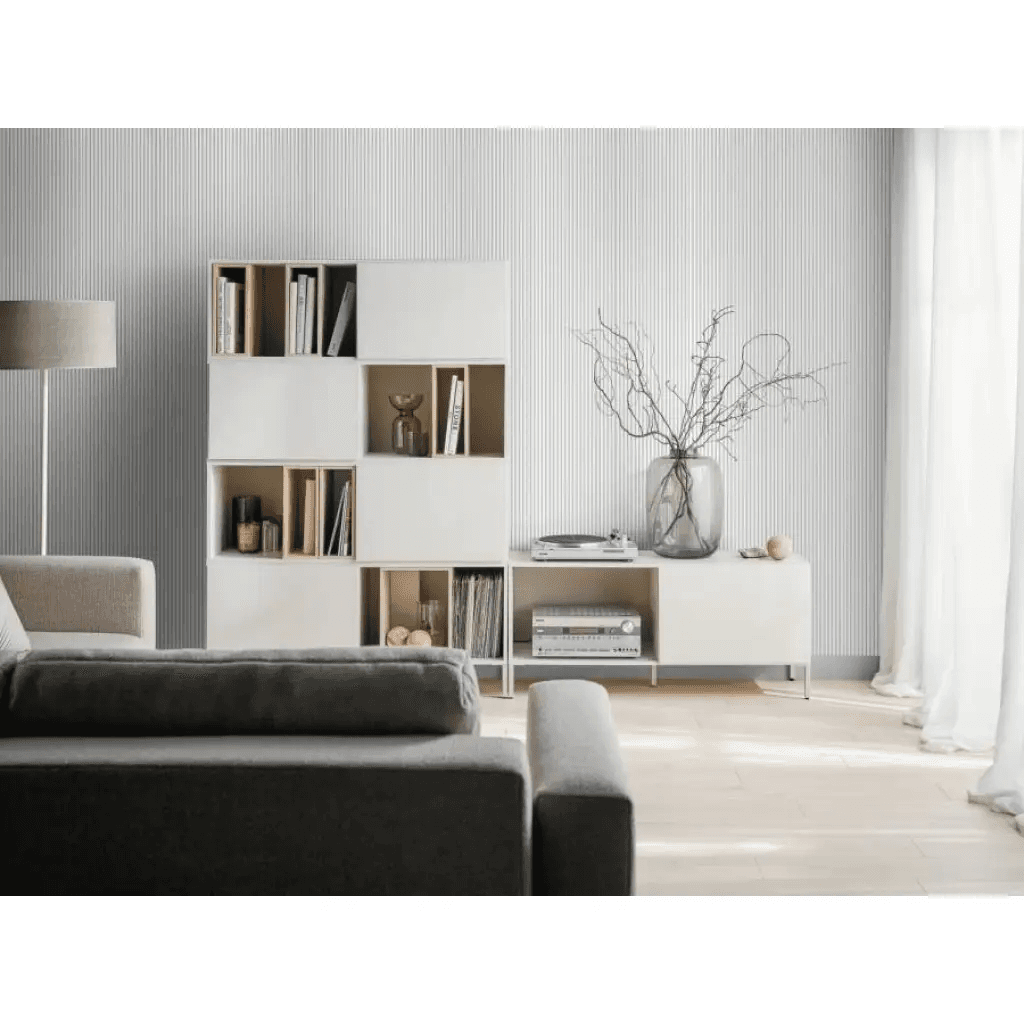 Lamele Listwa uniwersalna Linerio XS-Line Oval, Wave White 6065817, VOX