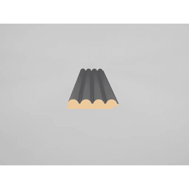 Listwa startowa Supramat Timeless Grey 3017 Lewa Oval, 120046363, AGT