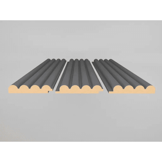 Listwa startowa Matt Soft Touch New Grey 729 Lewa Oval, 120043138, AGT