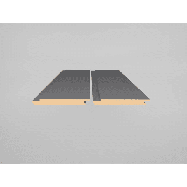 Listwa zakończeniowa Matt Soft Touch White 734 Prawa, 120041197, AGT