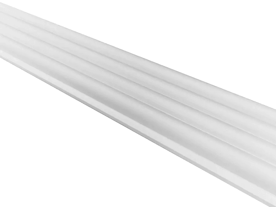 Listwa zakończeniowa Matt Soft Touch White 734 Prawa Oval, 120043089, AGT