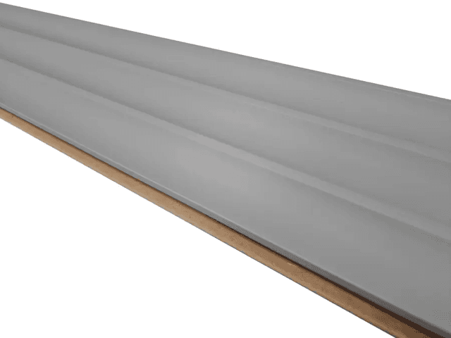 Listwa zakończeniowa Matt Soft Touch Stone Grey 728 Prawa Wave, 120041520, AGT