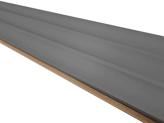 Listwa zakończeniowa Matt Soft Touch Storm Grey 726 Prawa Wave, 120038785, AGT