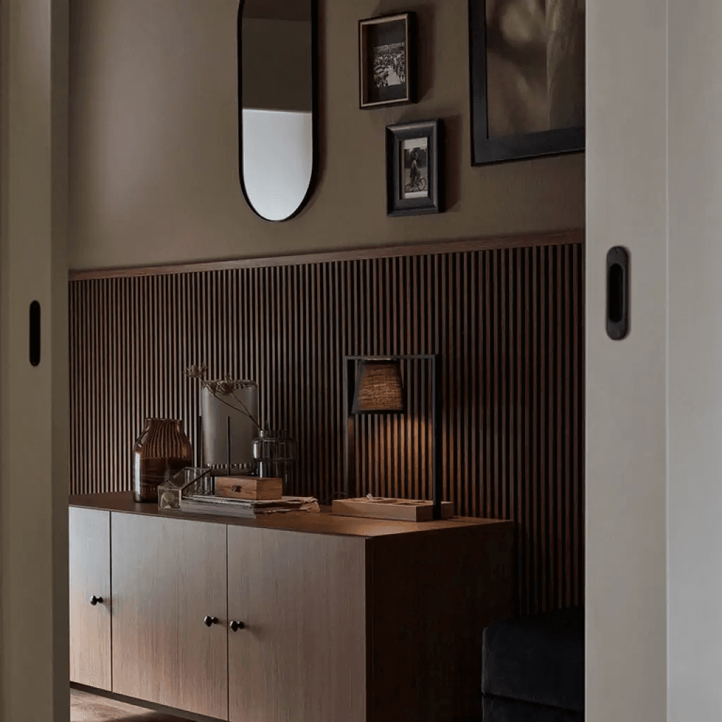 Lamele Listwa PRAWA Linerio S-Line Mocca 3026163, VOX