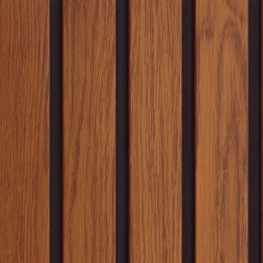 Panele zewnętrzne Fronto V-Black lamele Złoty Dąb 3030232, Vilo