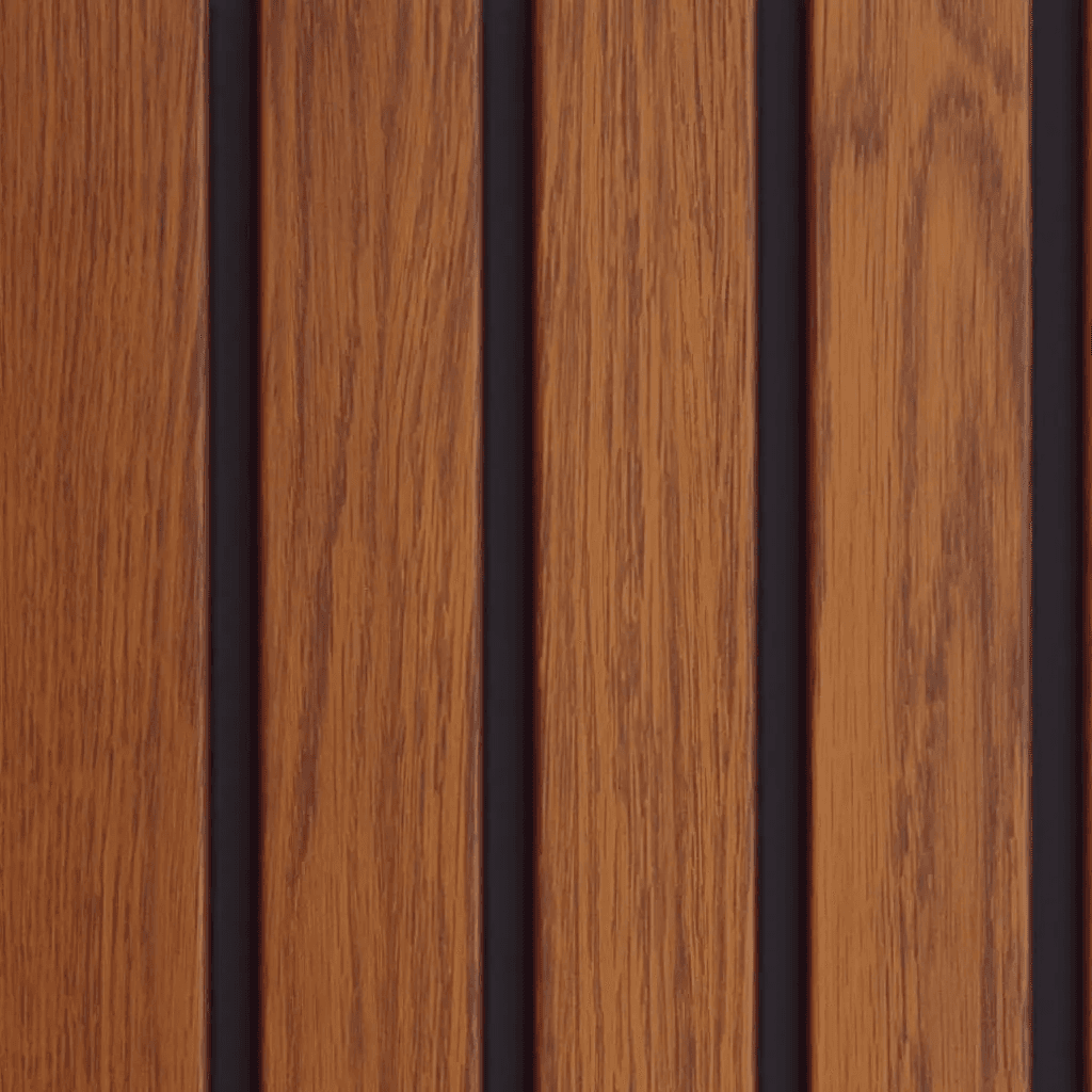 Panele zewnętrzne Fronto V-Black lamele Złoty Dąb 3030232, Vilo