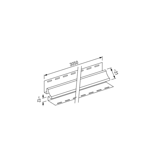 Panele zewnętrzne Listwa narożna wewnętrzna Dąb Winchester SVPU 13 3025740, Vilo