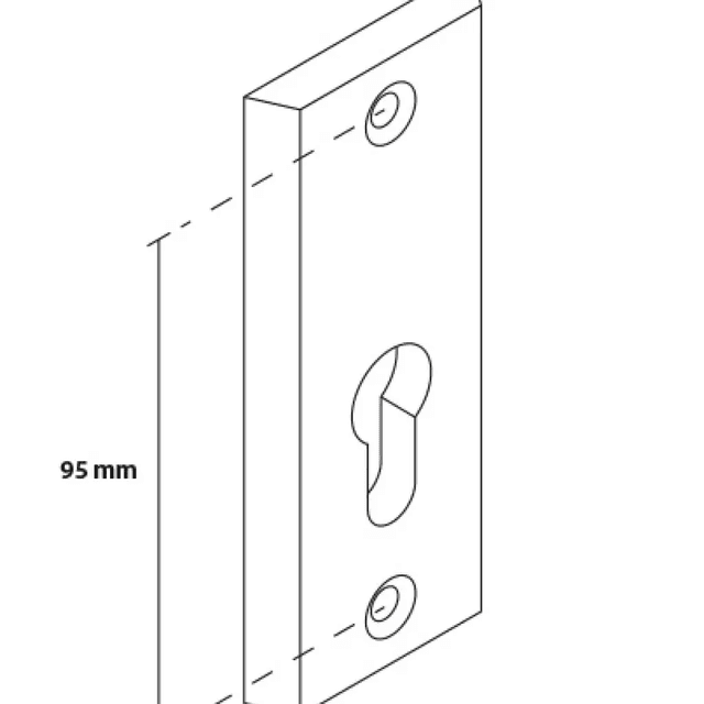 Szyld górny TOTAL do drzwi zewnętrznych SGTKI, METAL-BUD
