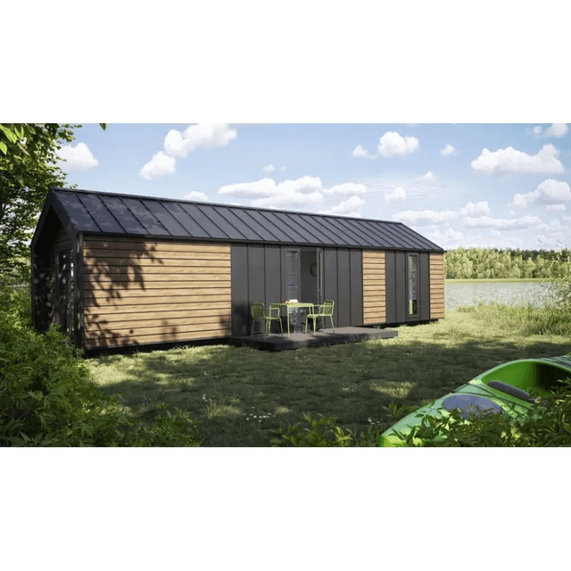 Panele elewacyjne fasadowe Solvo V-Black Dąb Naturalny 3030859 SO-01, VOX