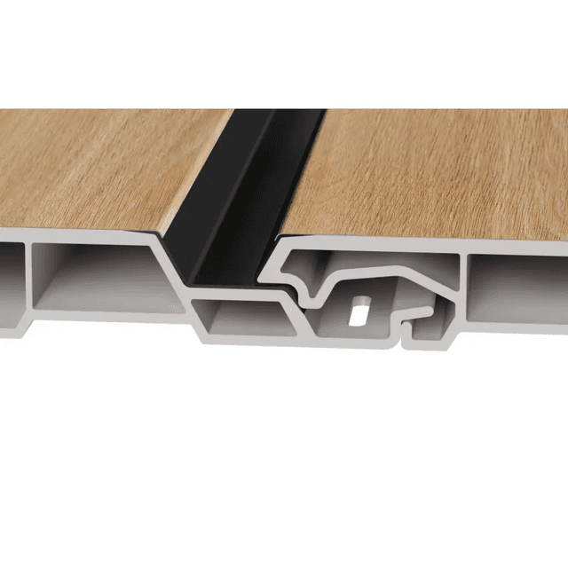 Panele elewacyjne fasadowe Solvo V-Black Dąb Naturalny 3030859 SO-01, VOX