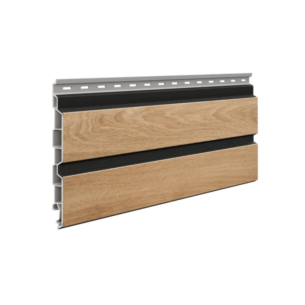 Panele elewacyjne fasadowe Solvo V-Black Dąb Naturalny 3031997 SO-02, VOX