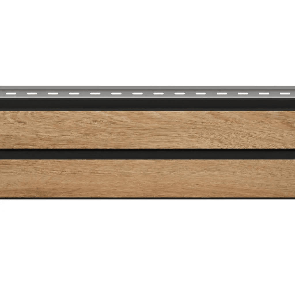 Panele elewacyjne fasadowe Solvo V-Black Dąb Naturalny 3031997 SO-02, VOX