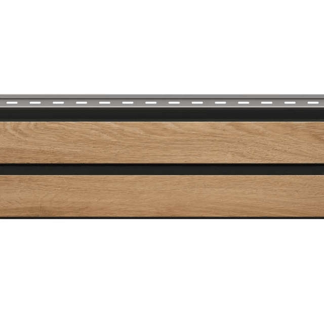 Panele elewacyjne fasadowe Solvo V-Black Dąb Naturalny 3031997 SO-02, VOX