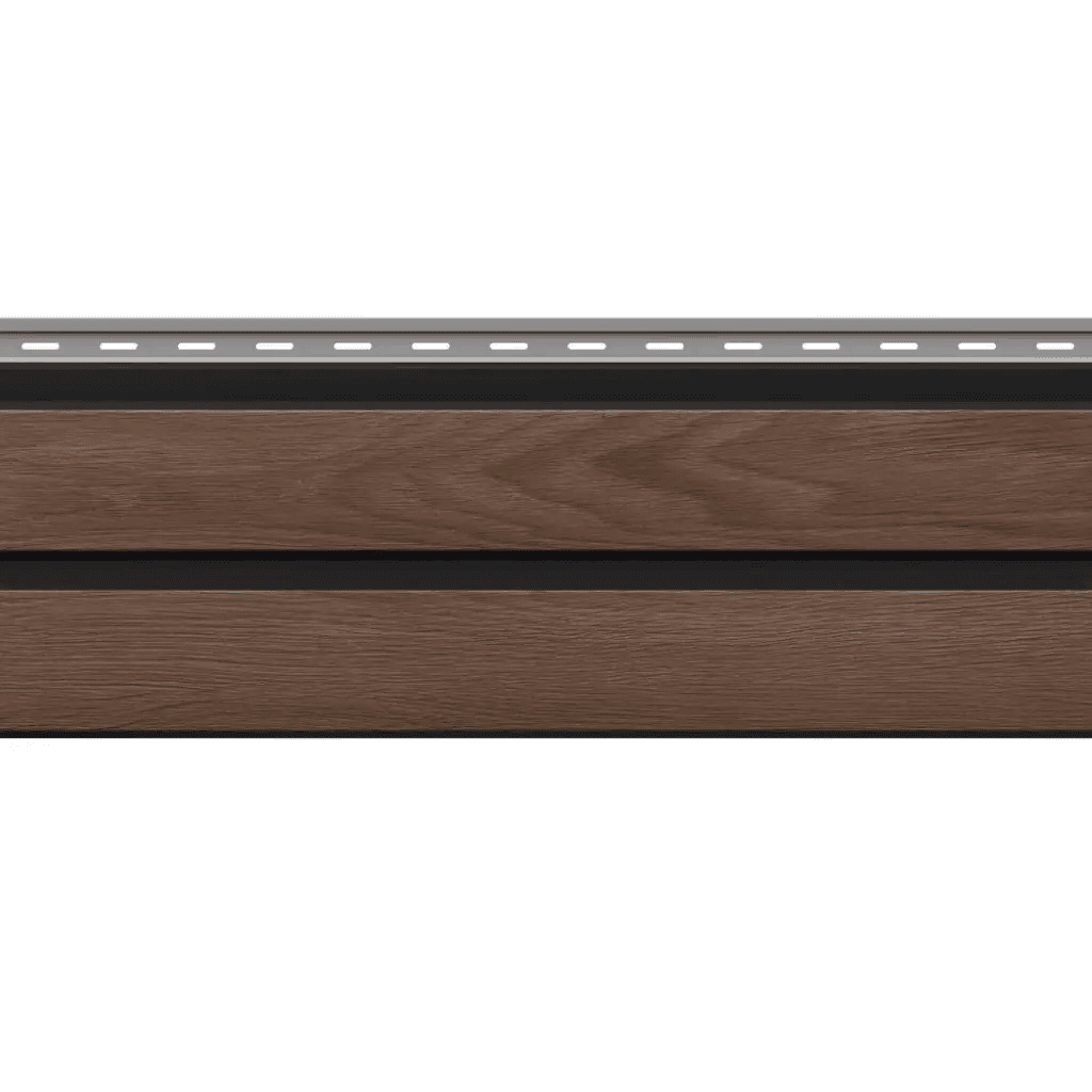 Panele elewacyjne fasadowe Solvo V-Black Dąb Czekoladowy 3031998 SO-02, VOX