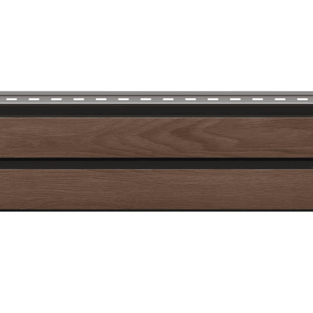 Panele elewacyjne fasadowe Solvo V-Black Dąb Czekoladowy 3031998 SO-02, VOX