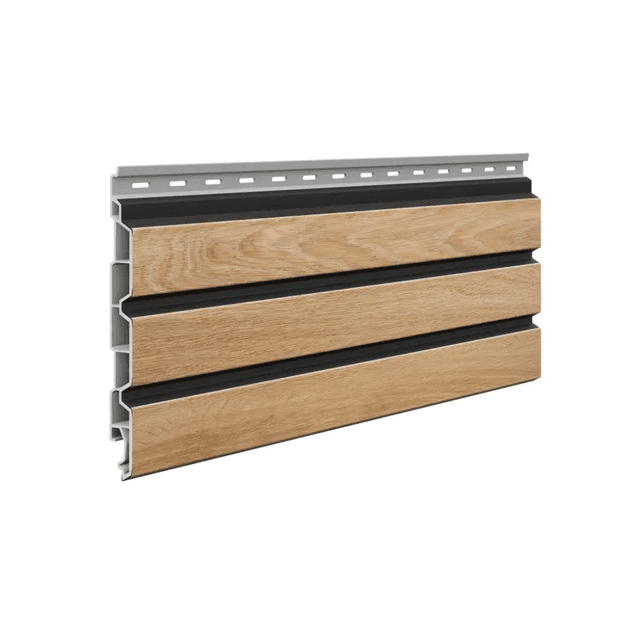 Panele elewacyjne fasadowe Solvo V-Black Dąb Naturalny 3032013 SO-03, VOX