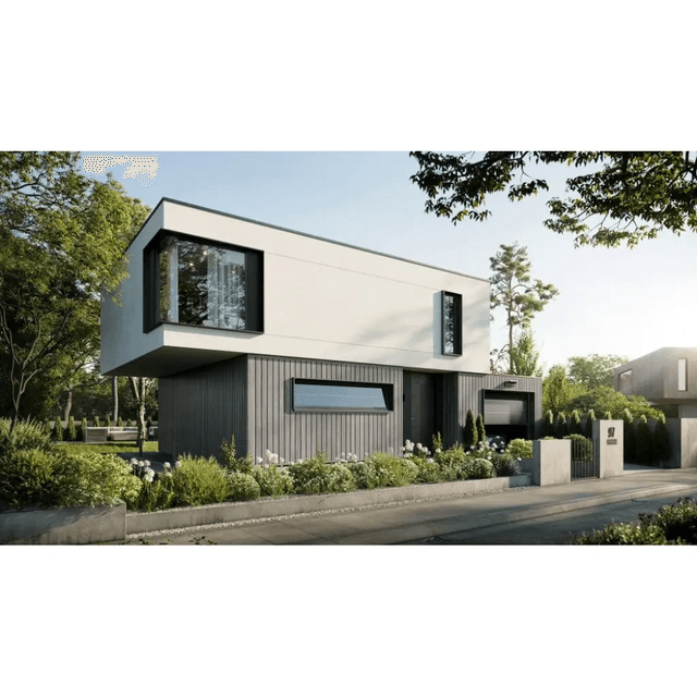 Panele elewacyjne fasadowe Solvo V-Black Dąb Szary 3032015 SO-03, VOX