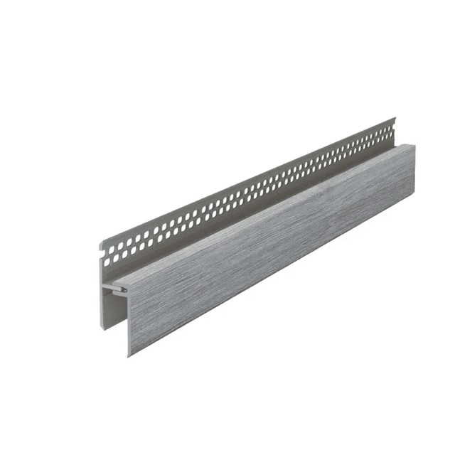 Panele elewacyjne fasadowe Solvo Listwa wentylacyjna górna Dąb Szary 2-cz FS-262, 3030904, VOX