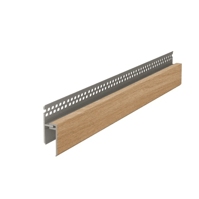 Panele elewacyjne fasadowe Solvo Listwa wentylacyjna górna Dąb Naturalny 2-cz FS-262, 3030902, VOX