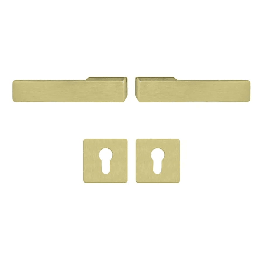 Klamka Libera Złota klamko + klamka + rozeta WB, 5907505425206, 5907505425206 , Axa