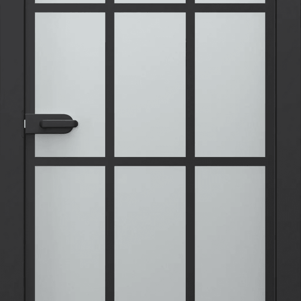 Drzwi Porta GLASS szyba matowa z malowanymi szprosami, PORTA