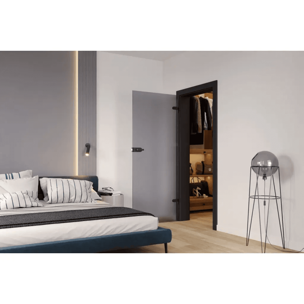 Drzwi Porta GLASS szyba grafitowa matowa, PORTA